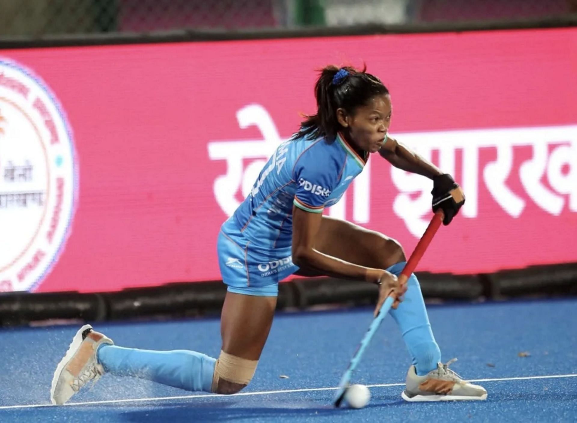 Indian skipper Salima Tete. (Credit: Hockey India)