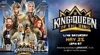 Which Hollywood movie inspired WWE's official 2024 King and Queen of the Ring poster?