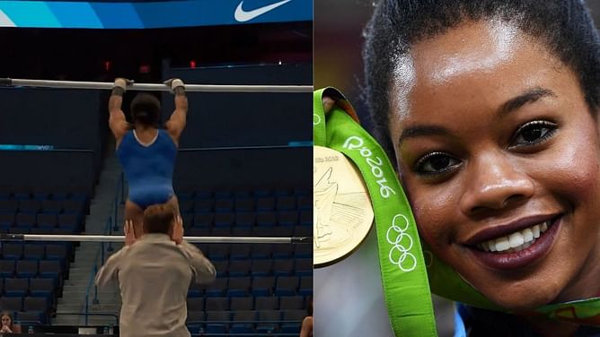WATCH: Gabby Douglas performs a beautiful routine at the U.S Classic 2024 hours after getting 'stuck in Dallas'