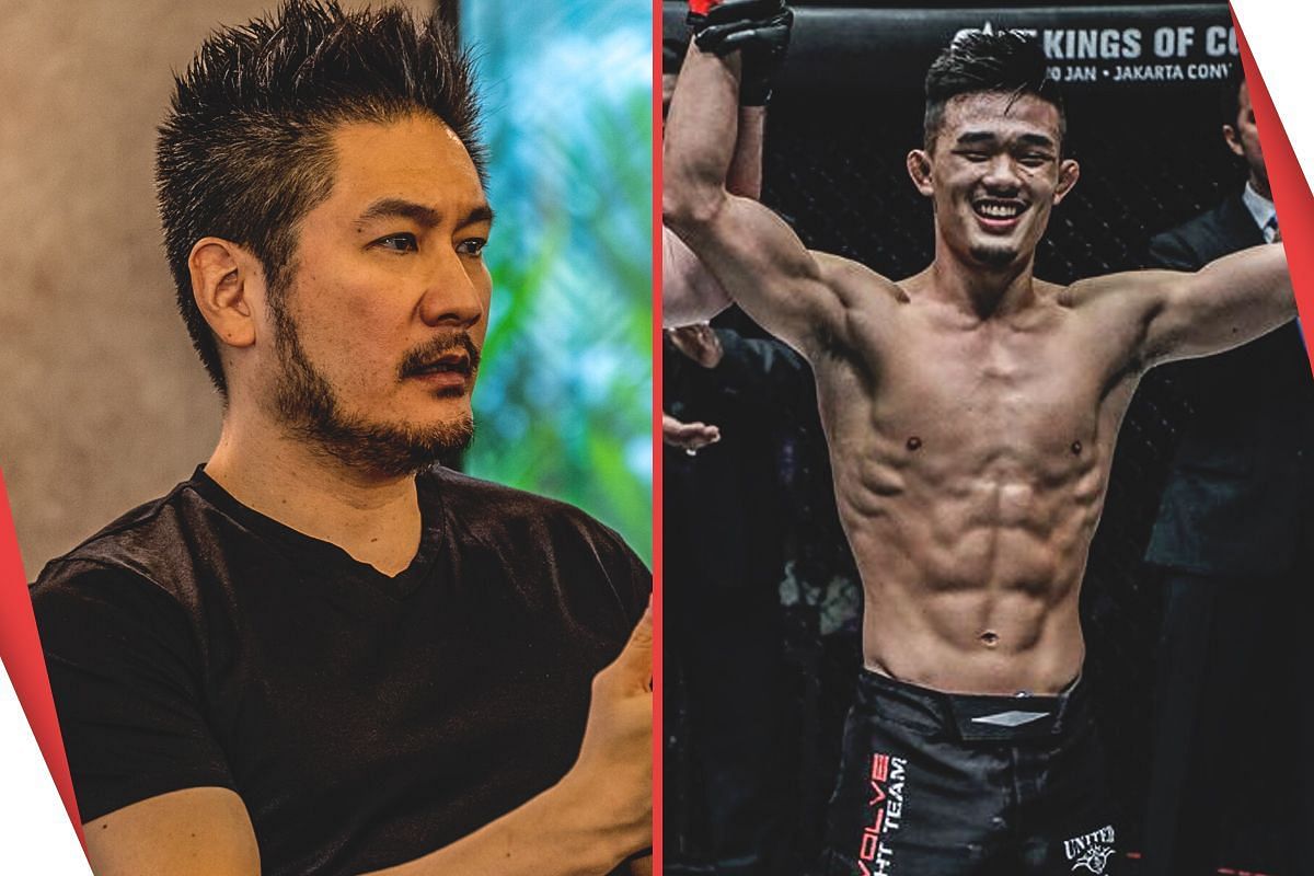 Chatri Sityodtong (L) confirms interim crowns for lightweight, welterweight ahead of Christian Lee