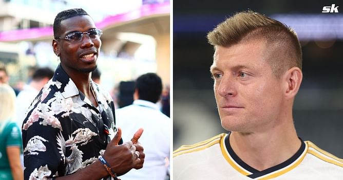 Paul Pogba sends message to Toni Kroos after Real Madrid icon announces retirement