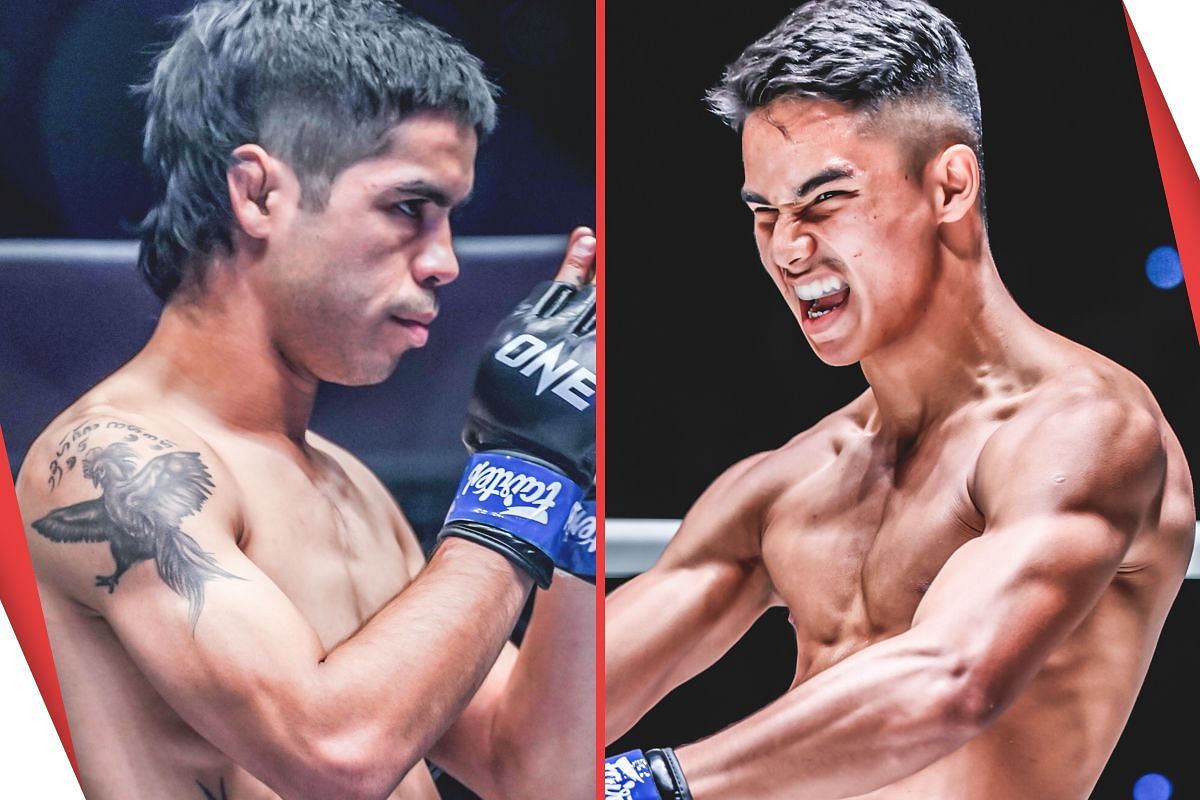 Danial Williams (left) and Johan Ghazali (right) | Image credit: ONE Championship