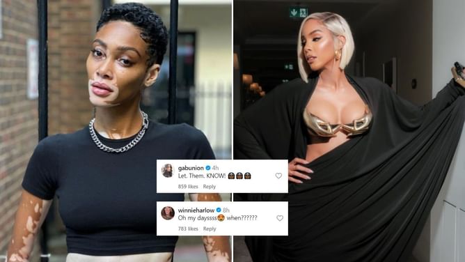 Gabrielle Union-Wade and Winnie Harlow blown away by Kelly Rowland's unique outfit: "Oh my dayssss"