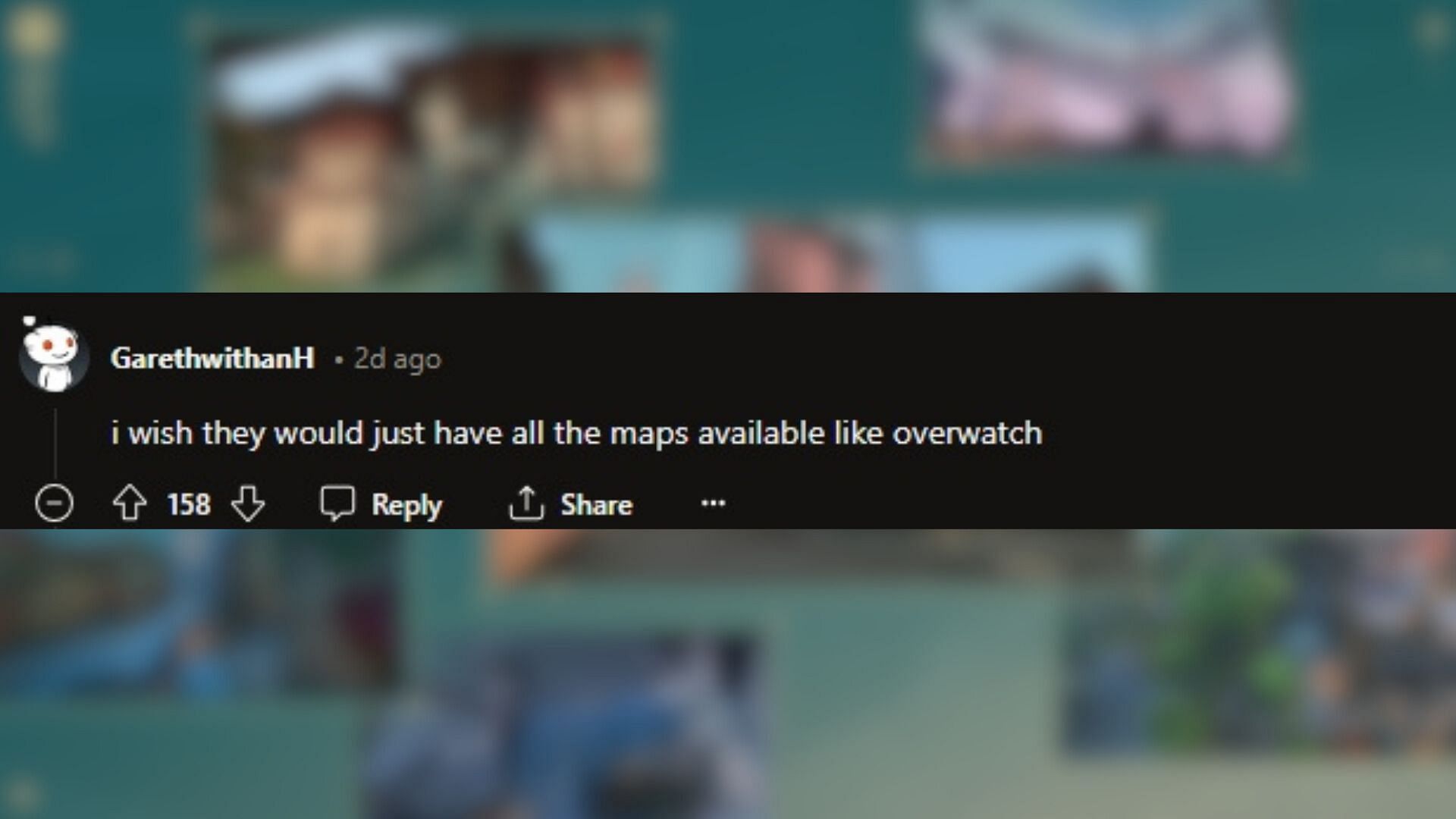 Map pool like Overwatch (Image via Reddit/u/GarethwithanH)