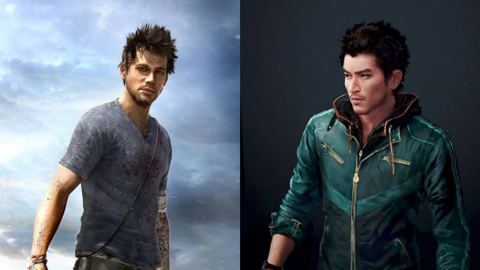 Jason Brody and Ajay Ghale from Far Cry 3 and 4 respectively (Image via Far Cry Wiki)