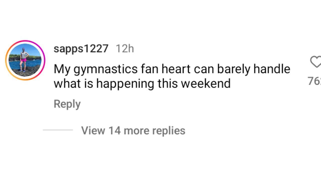 Via USA Gymnastics&#039; comments section