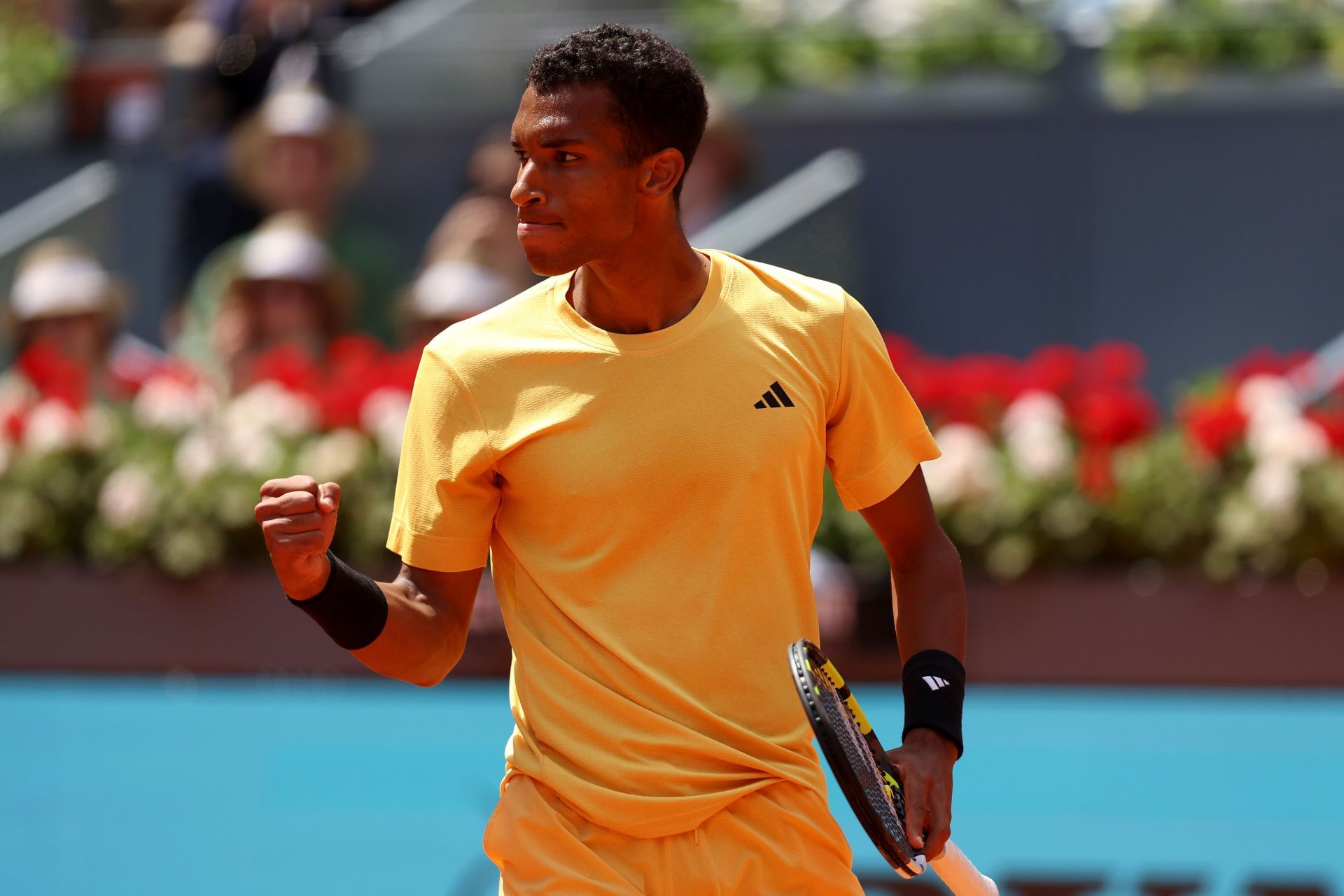 Felix Auger-Aliassime at the 2024 Mutua Madrid Open