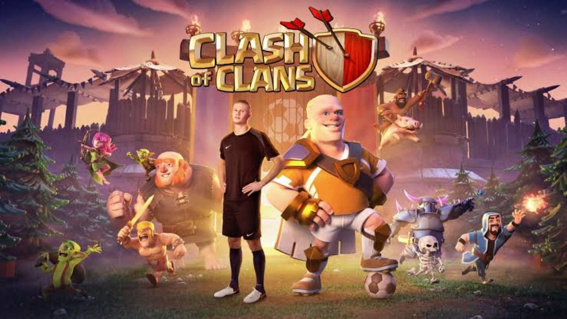 The Clash with Haaland event is now available (Image via Supercell)