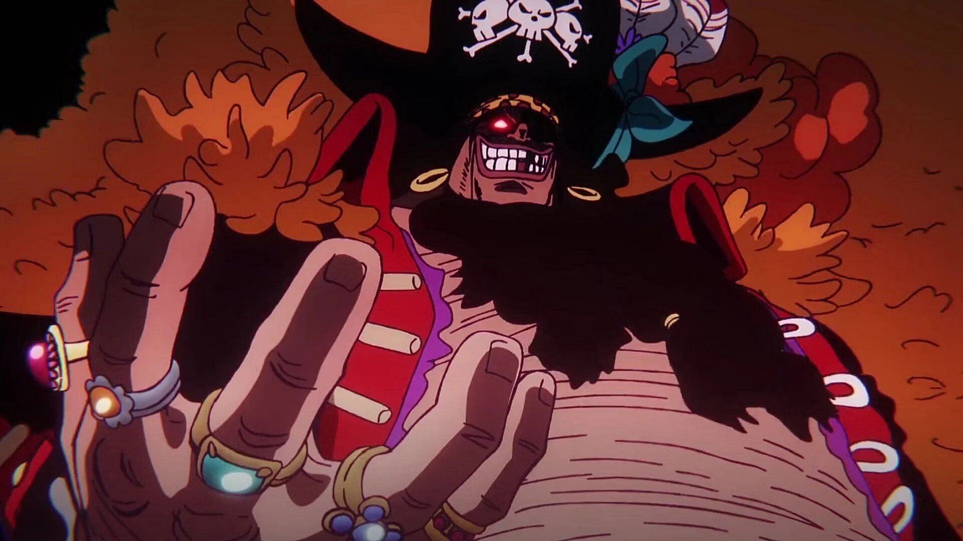Blackbeard in the anime (Image via Toei Animation).