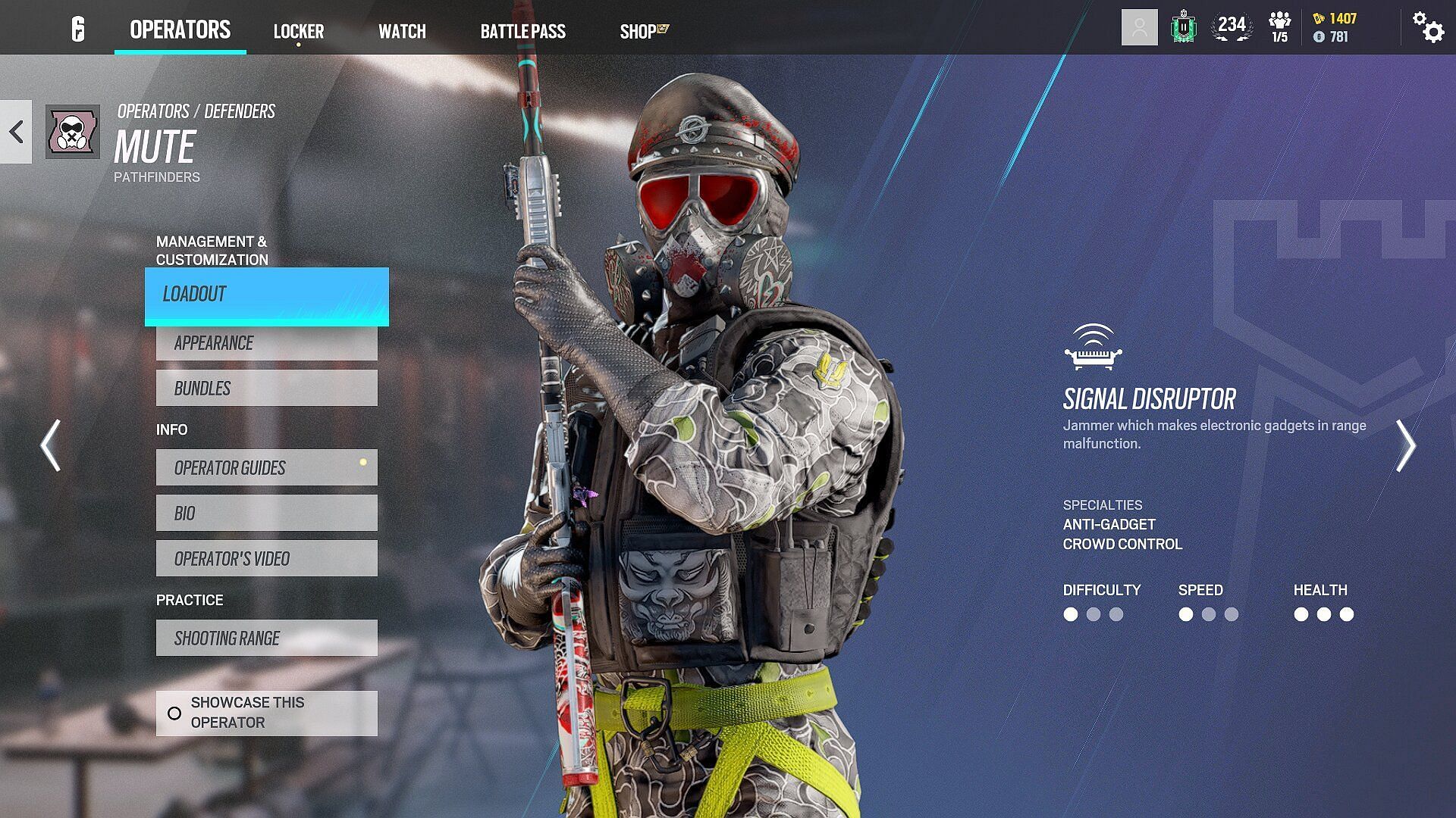 Mute offers amazing anti-gadget utility(Image via Ubisoft)