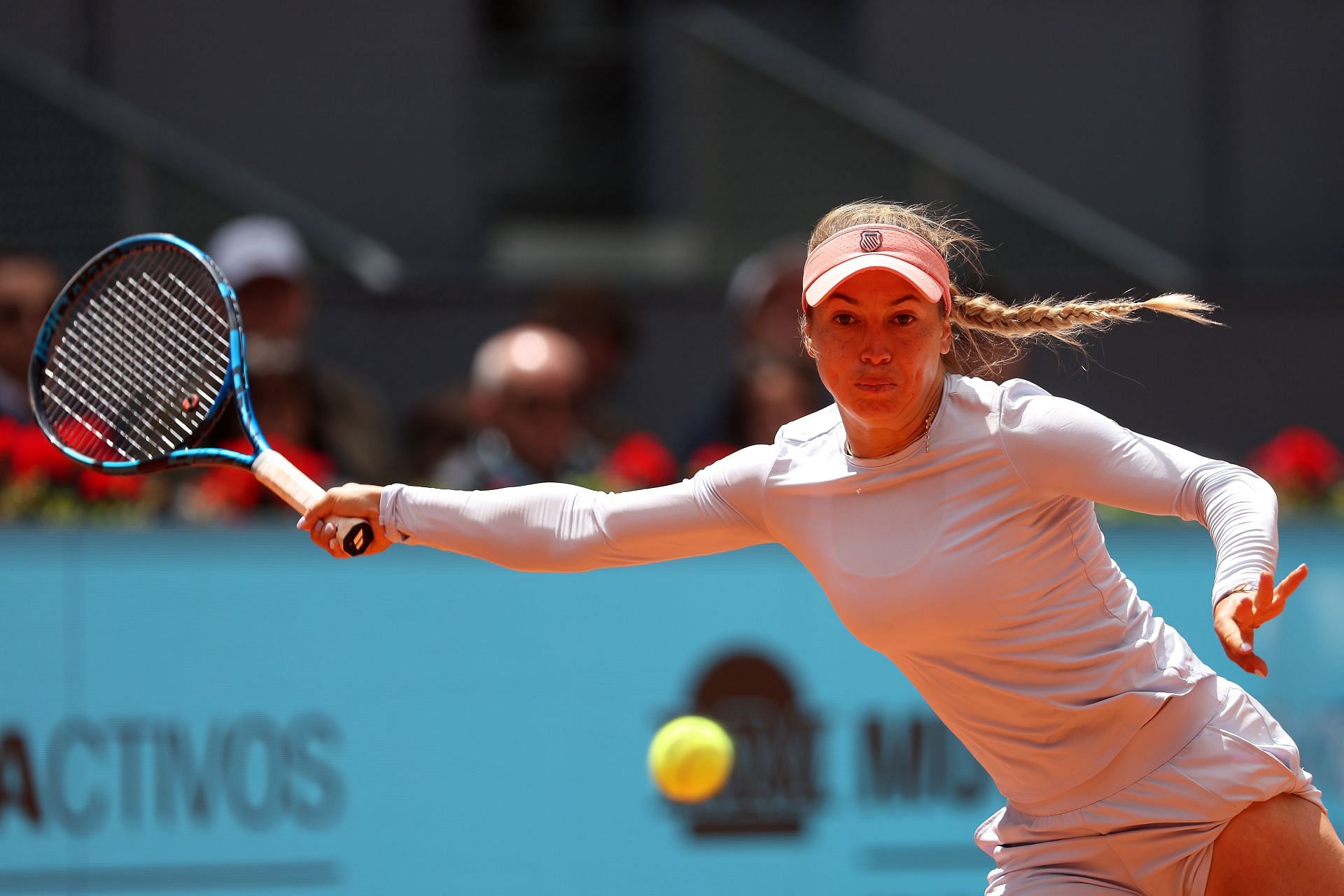 Yulia Putintseva at the 2024 Madrid Open. (Photo: Getty)
