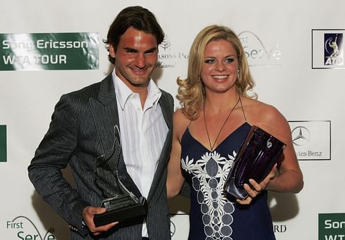 The Swiss and Kim Clijsters