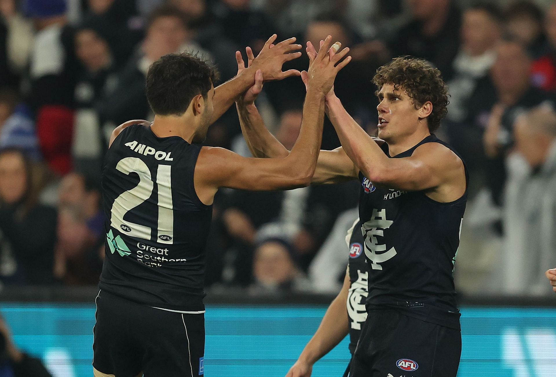 AFL Rd 9 -  Carlton v Melbourne