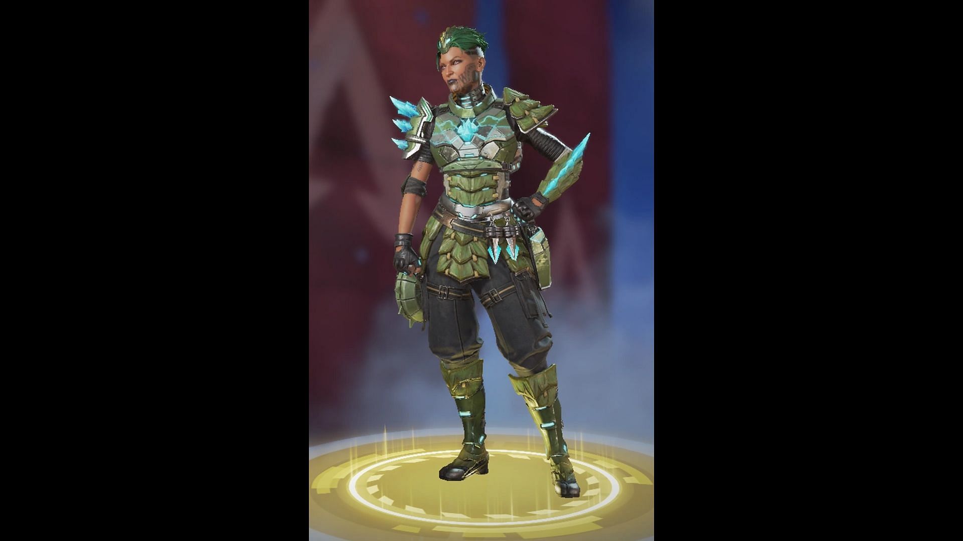 Non-state actor Mad Maggie skin in Apex Legends (Image via Electronic Arts)