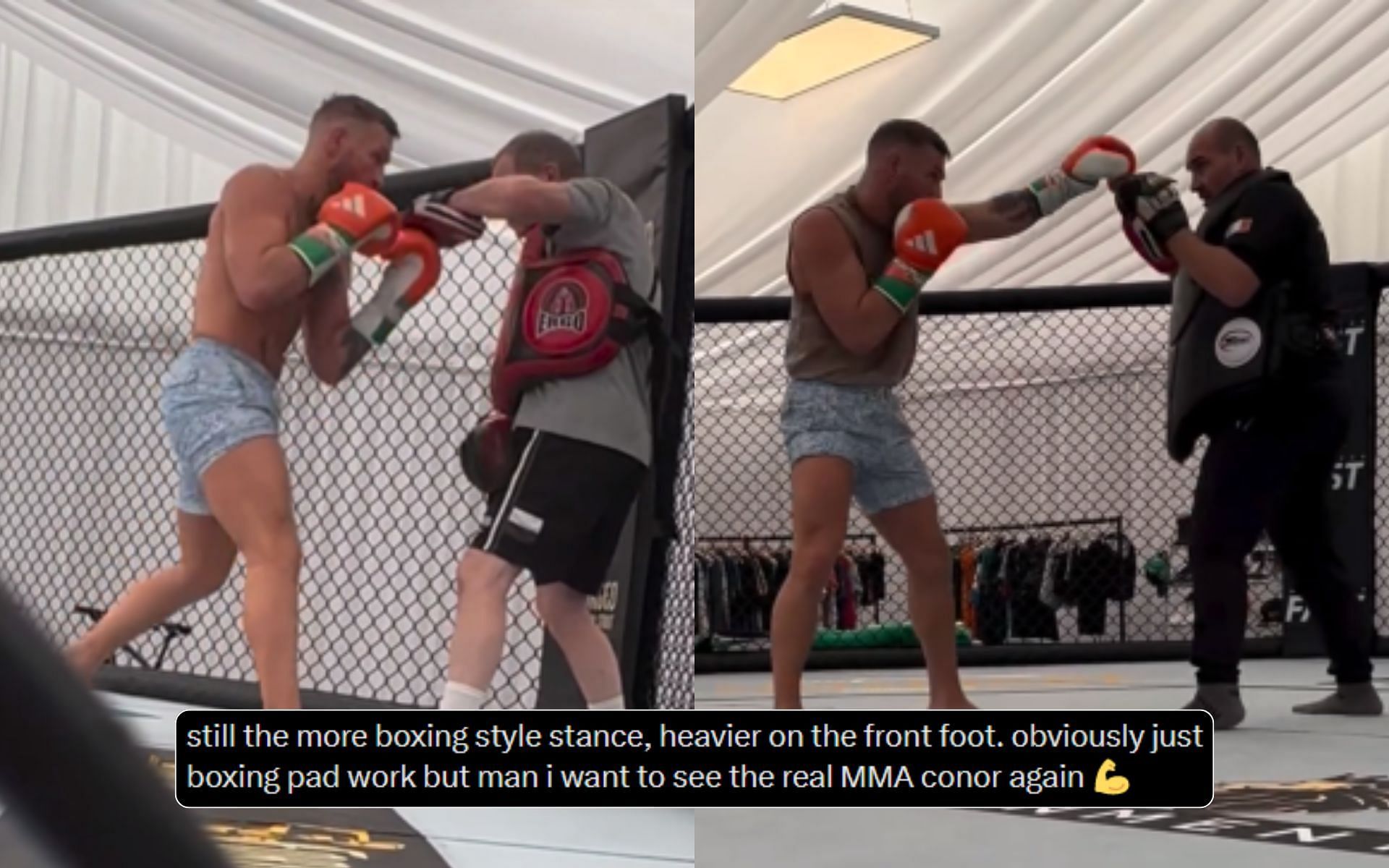 Conor McGregor shares latest training footage ahead of UFC 303 showdown with Michael Chandler