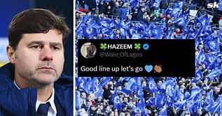 "Finally Poch gets it", "Pray for Brighton" - Chelsea fans react as club name starting XI for PL clash against Brighton