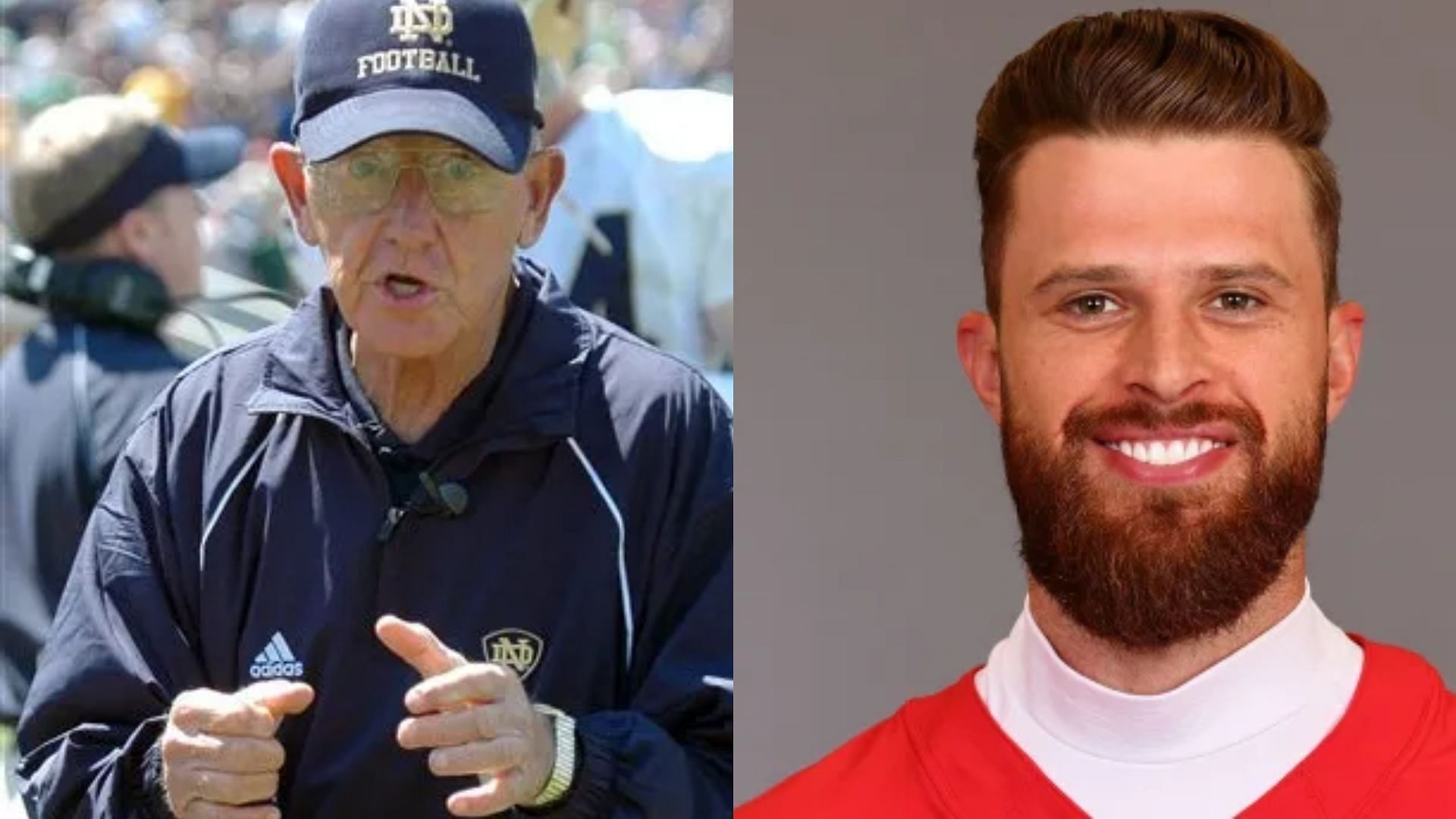 Lou Holtz has shown his support for Harrison Butker