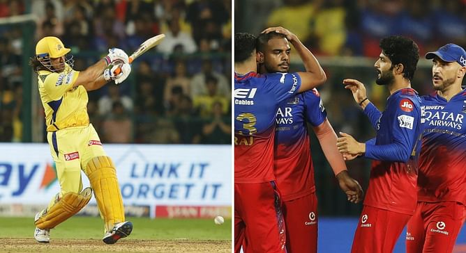 [Watch] MS Dhoni hits humongous 6 out of ground, gets out next ball in RCB vs CSK IPL 2024 match
