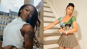 Sha'Carri Richardson reacts to Cardi B expressing excitement to watch the world champion at the Paris Olympics 2024