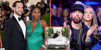 "Beautiful to see" - Serena Williams' husband Alexis Ohanian delighted by rap icon Eminem dancing with daughter Hailie at her wedding