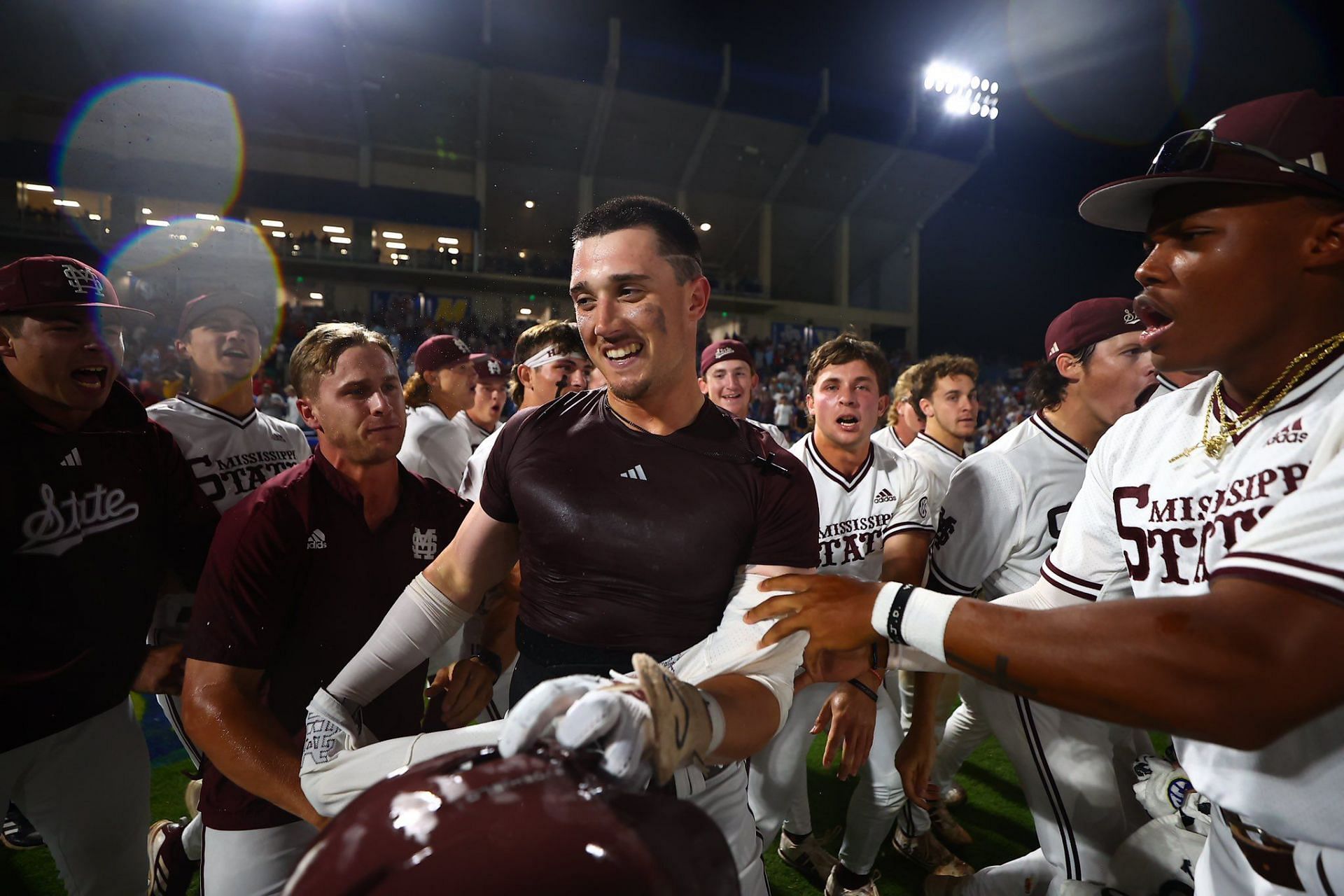 Connor Hujsak was the hero in Mississippi State Baseball