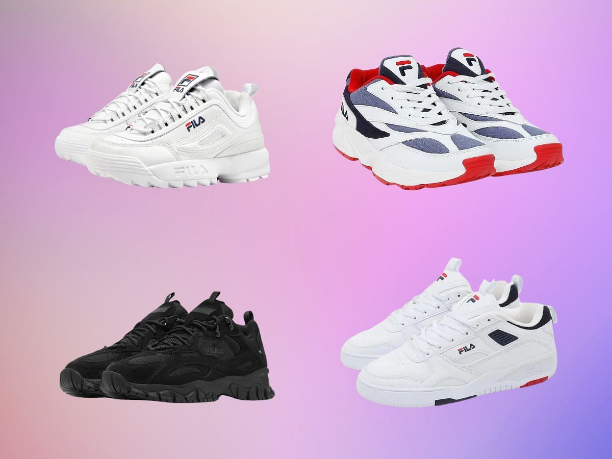 Fila shoes look on sale