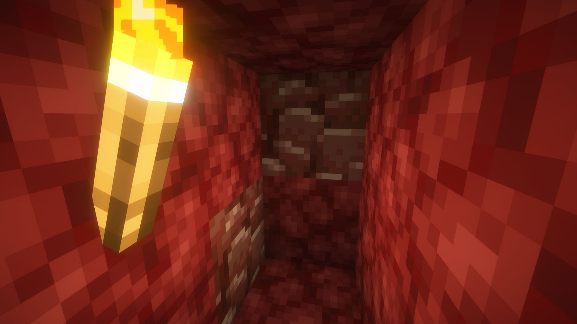 Ancient debris in Minecraft (Image via Mojang)