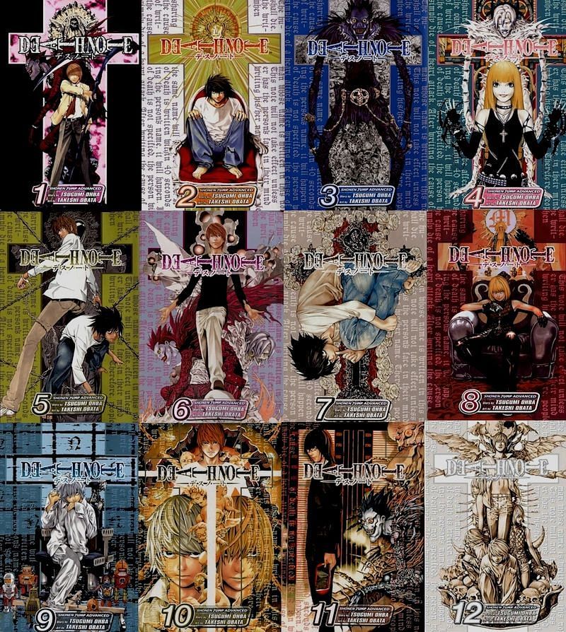 How many volumes are there in Death Note manga?