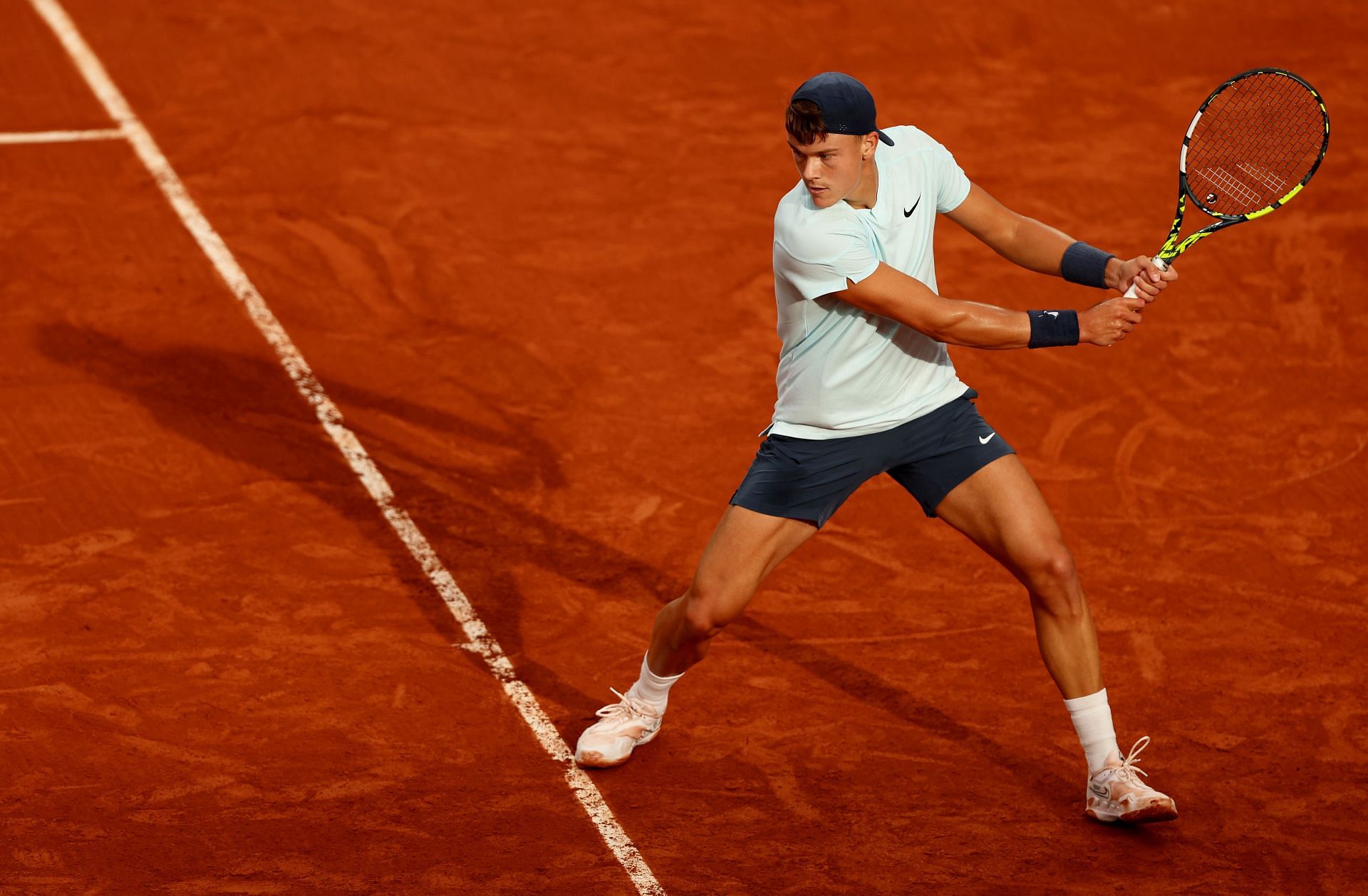 Holger Rune pictured at the 2024 French Open (Image Source: Getty)