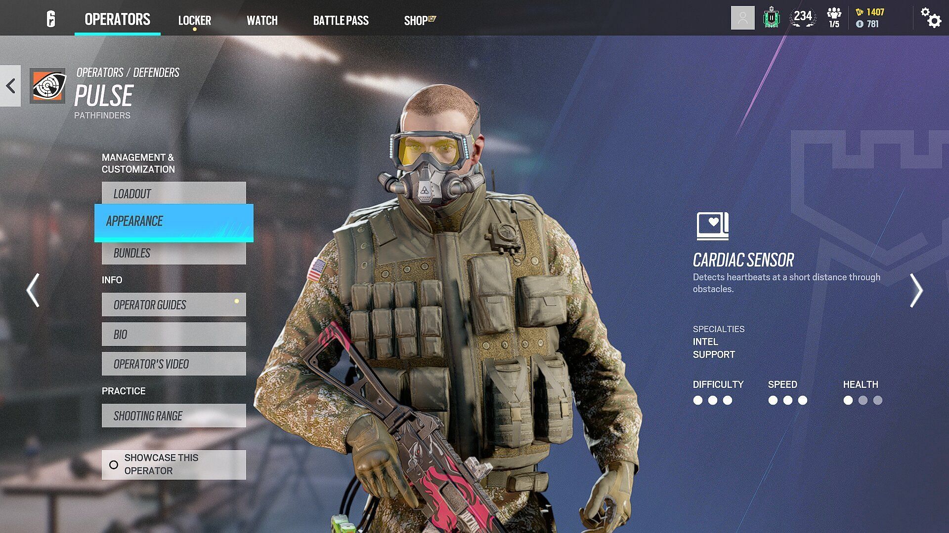Pulse is one of the strongest intel operators for Bank on defense (Image via Ubisoft)