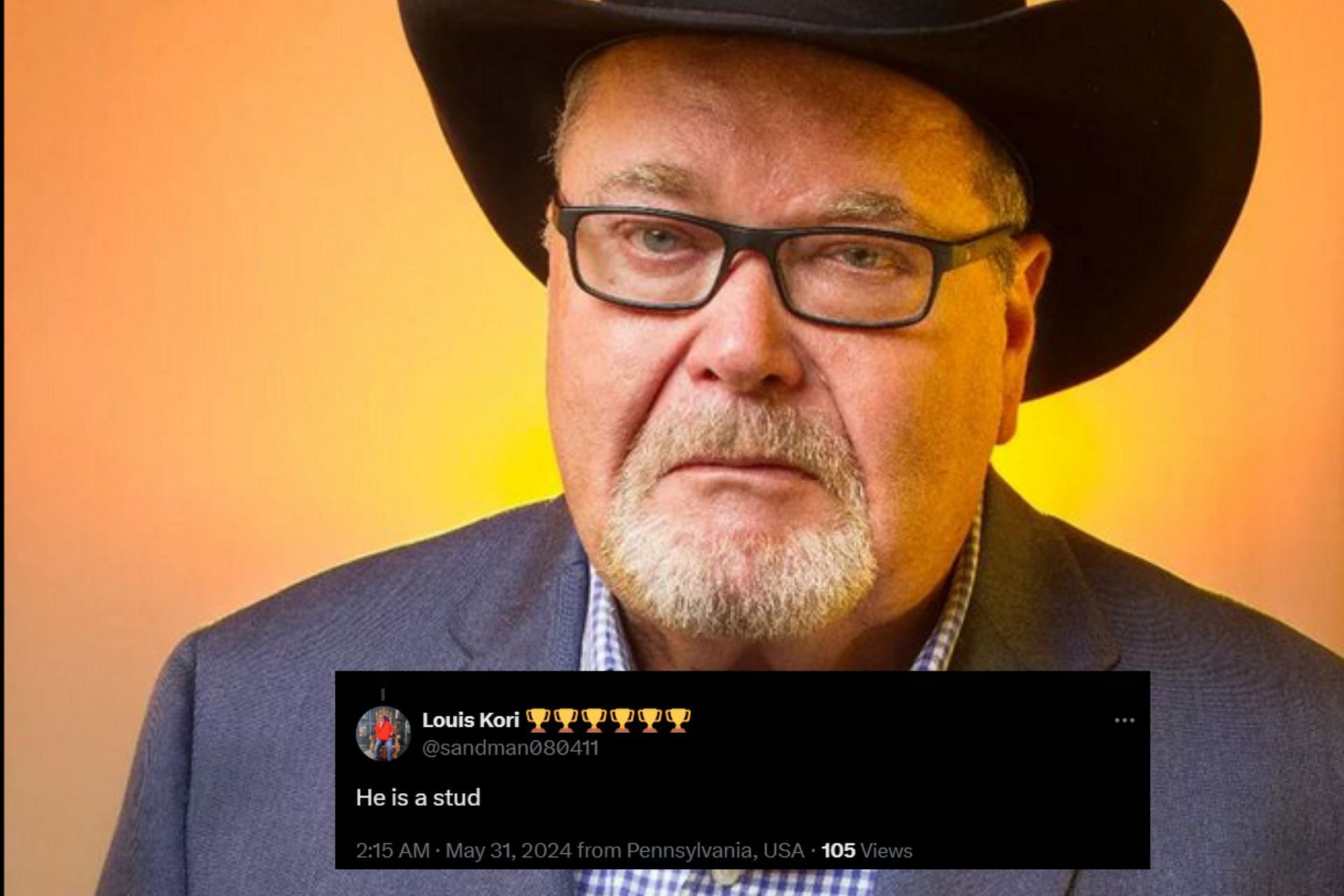 JIm Ross is in the news for a unique reason [Image Source: Jim Cornette Instagram and X}