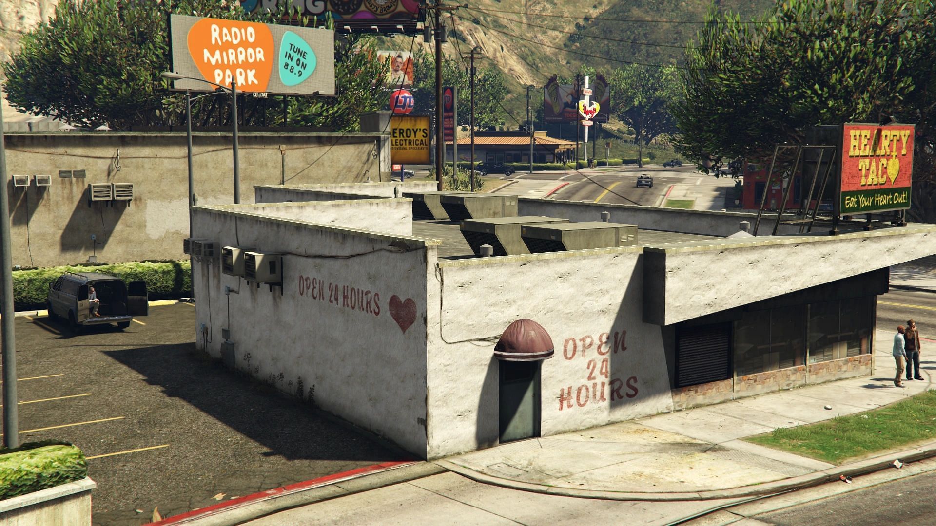 The Gun Van isn&#039;t even trying to hide itself this time (Image via GTA Wiki)