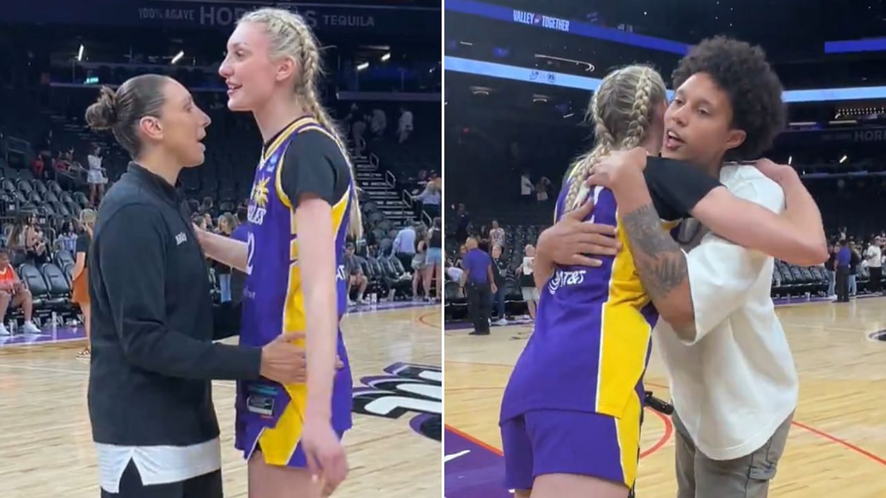 Diana Taurasi and Brittney Griner embrace rookie Cameron Brink despite Mercury&rsquo;s 13-point loss