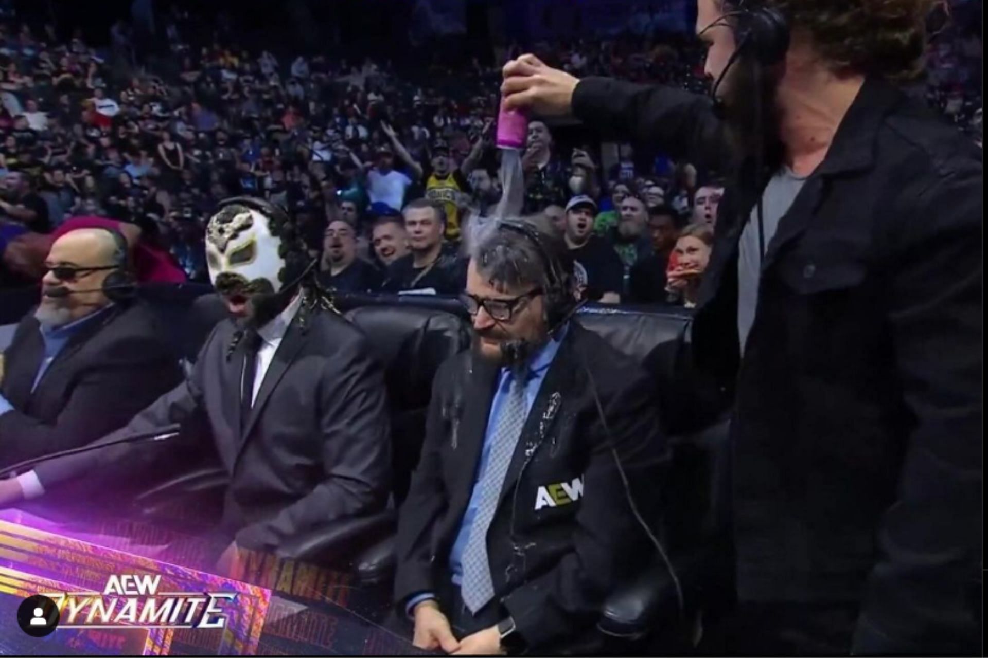 Tony Schiavone comments about a current AEW wrestling retiring