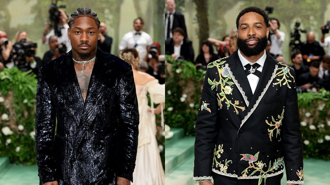 Met Gala 2024 Stefon Diggs, Odell Beckham Jr. turn up the heat in