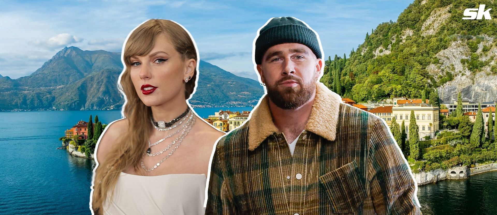 Travis Kelce, Taylor Swift spotted enjoying candlelight dinner at Lake Como