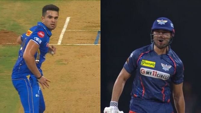 IPL 2024 में पहली बार उतरे जूनियर तेंदुलकर, अर्जुन को आया मार्कस स्टोइनिस पर गुस्सा; देखें क्या था पूरा मामला