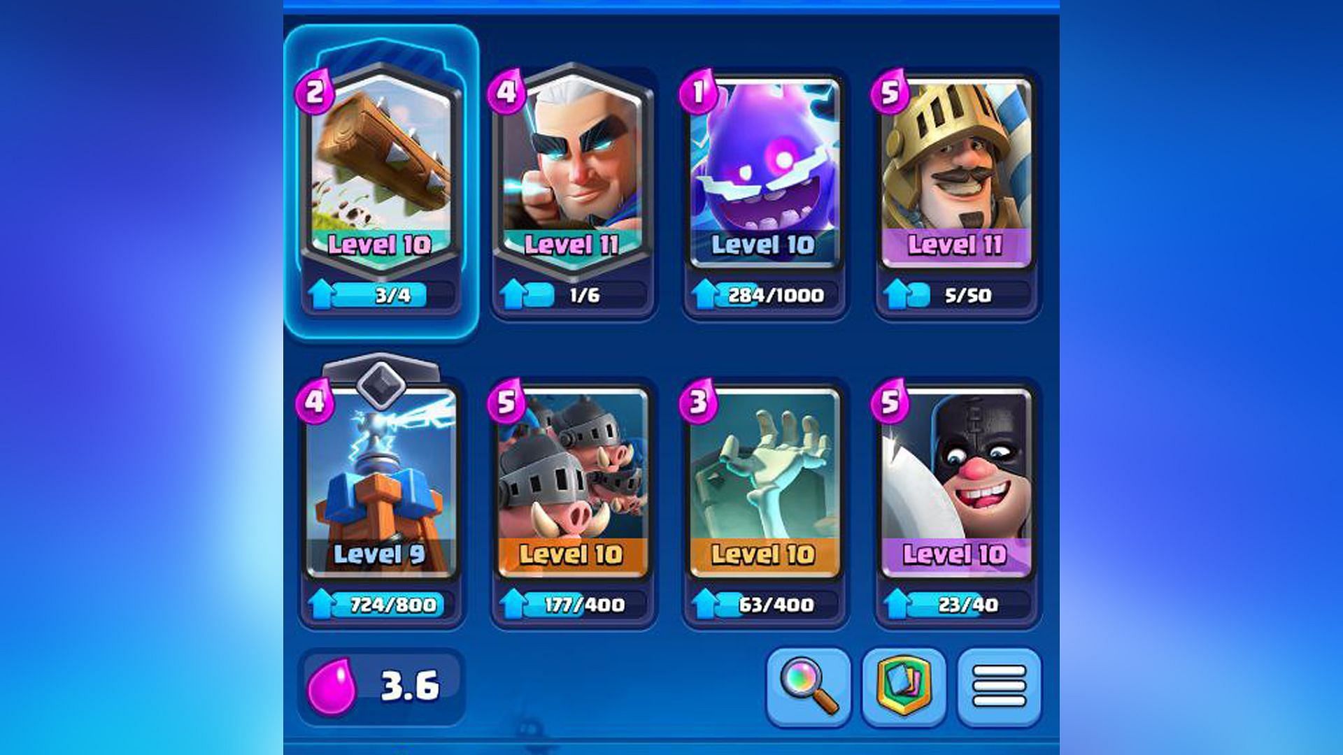Electro Spirit cycle deck (Image via Supercell)