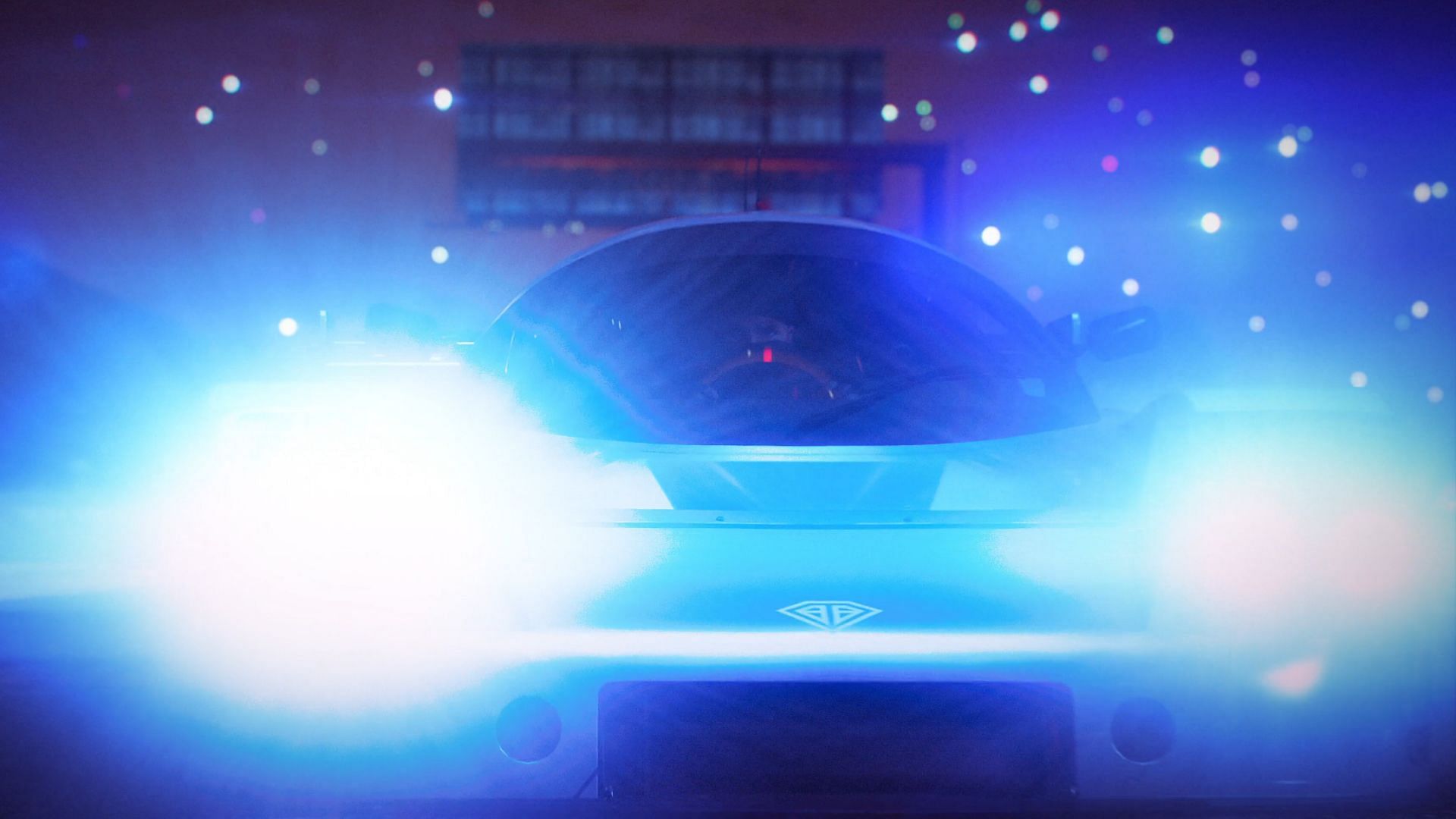 The car looks fantastic but speeds away giving only a glimpse (Image via Rockstar Games)