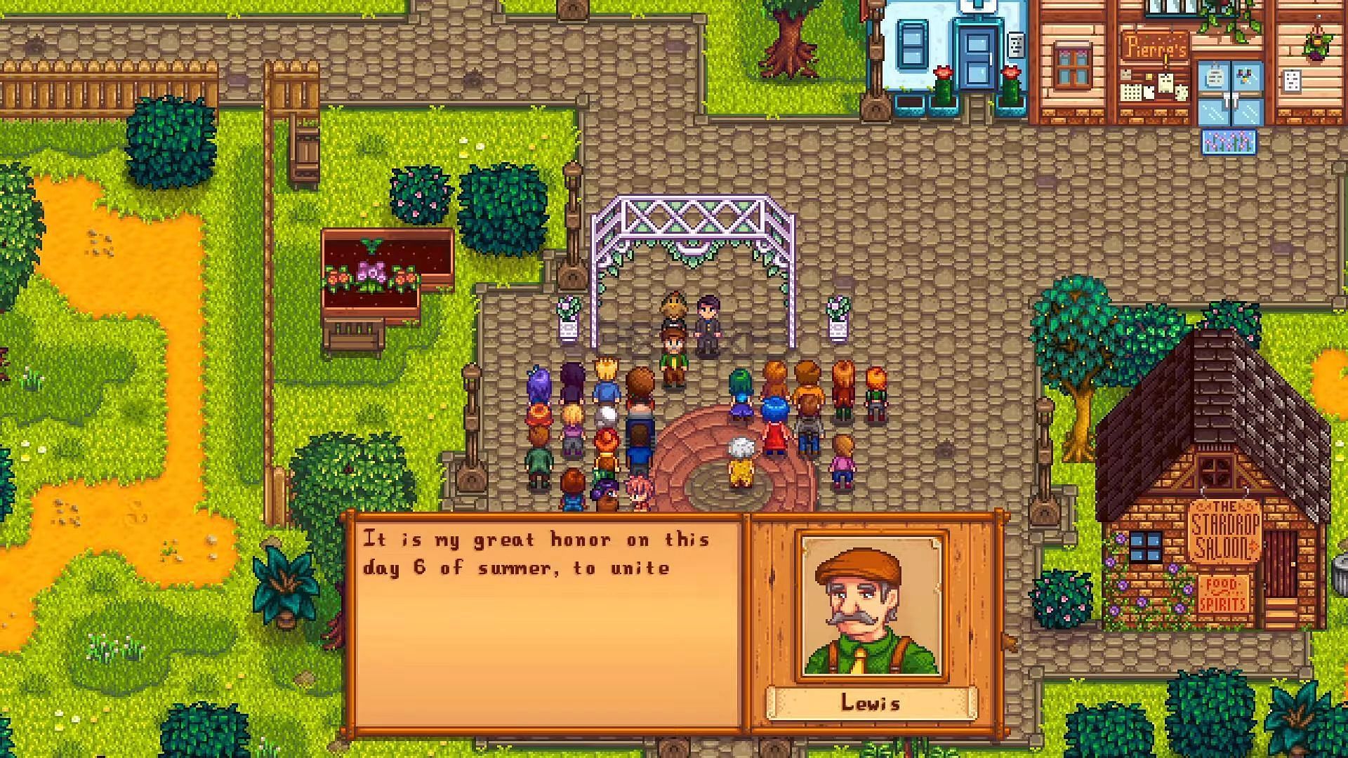 Completing heart events allows you to marry Shane (Image via ConcernedApe || YouTube @Bekavon)