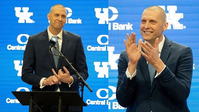 PHOTO: New Wildcats HC Mark Pope in attendance for 2024 Kentucky Derby