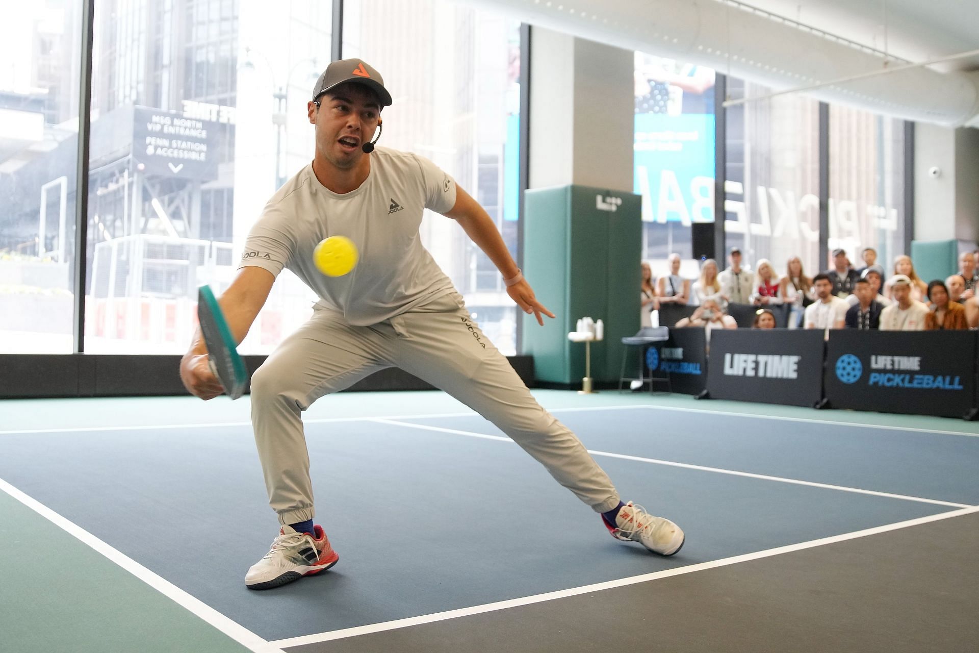 Andre Agassi Plays Pickleball With World