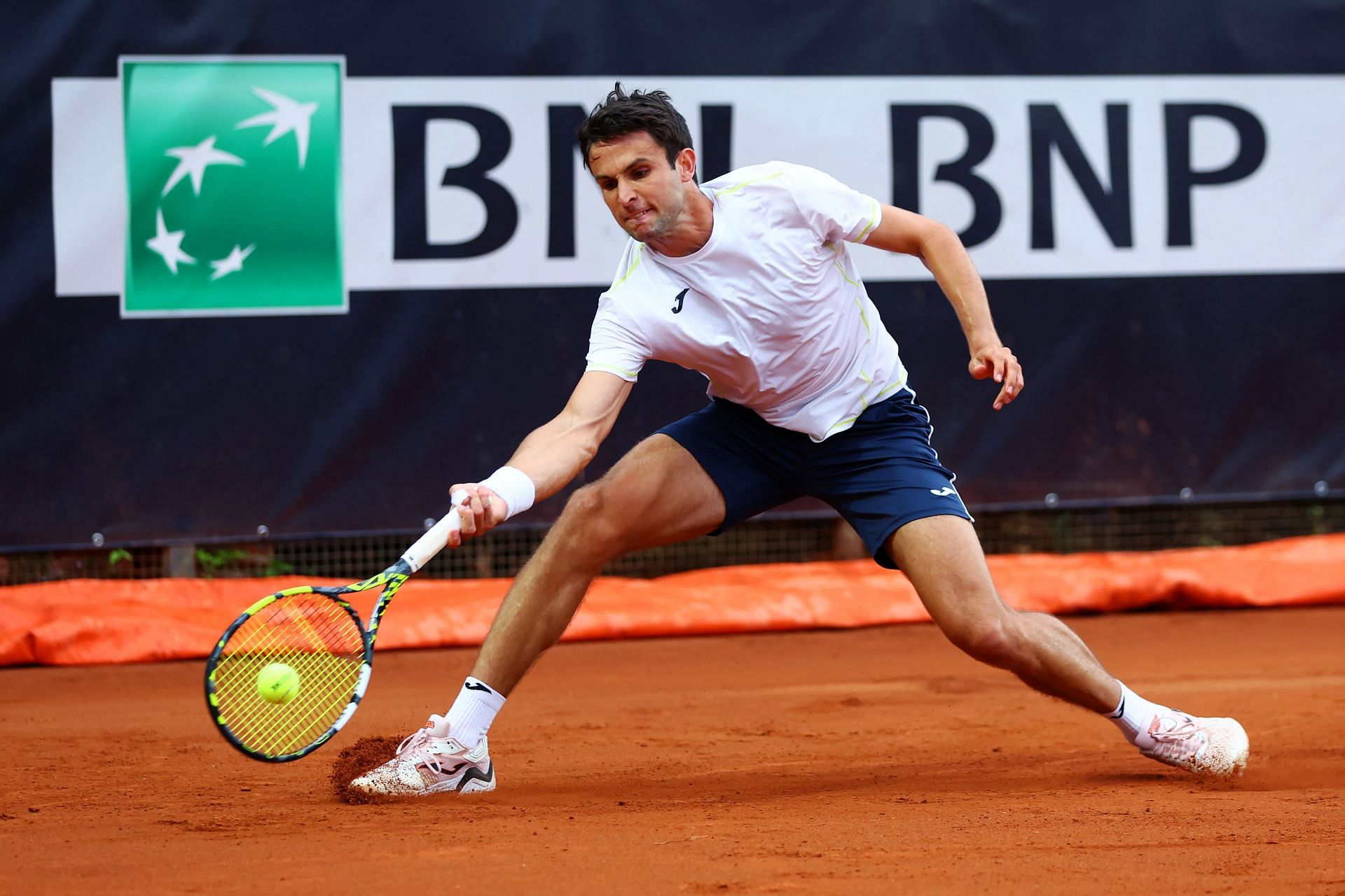 Aleksandar Vukic at the 2024 Italian Open.