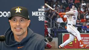 "I’ve seen him grow into one of the most fearless hitters in the league” – Astros manager Joe Espada praises Kyle Tucker’s development in the MLB