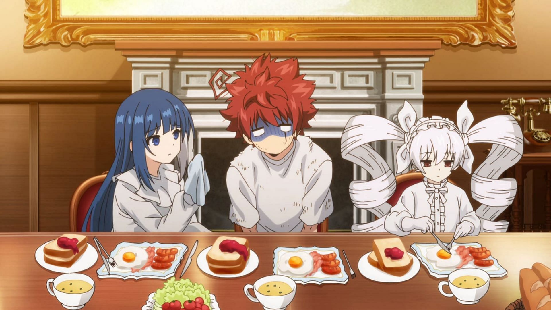 Taiyo, Mutsumi, and Futaba as seen in the anime (Image via Silver Link)