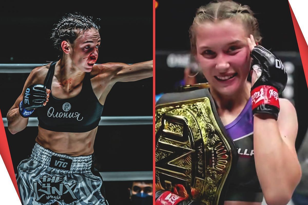 Natalia Diachkova (left) and Smilla Sundell (right) | Image credit: ONE Championship