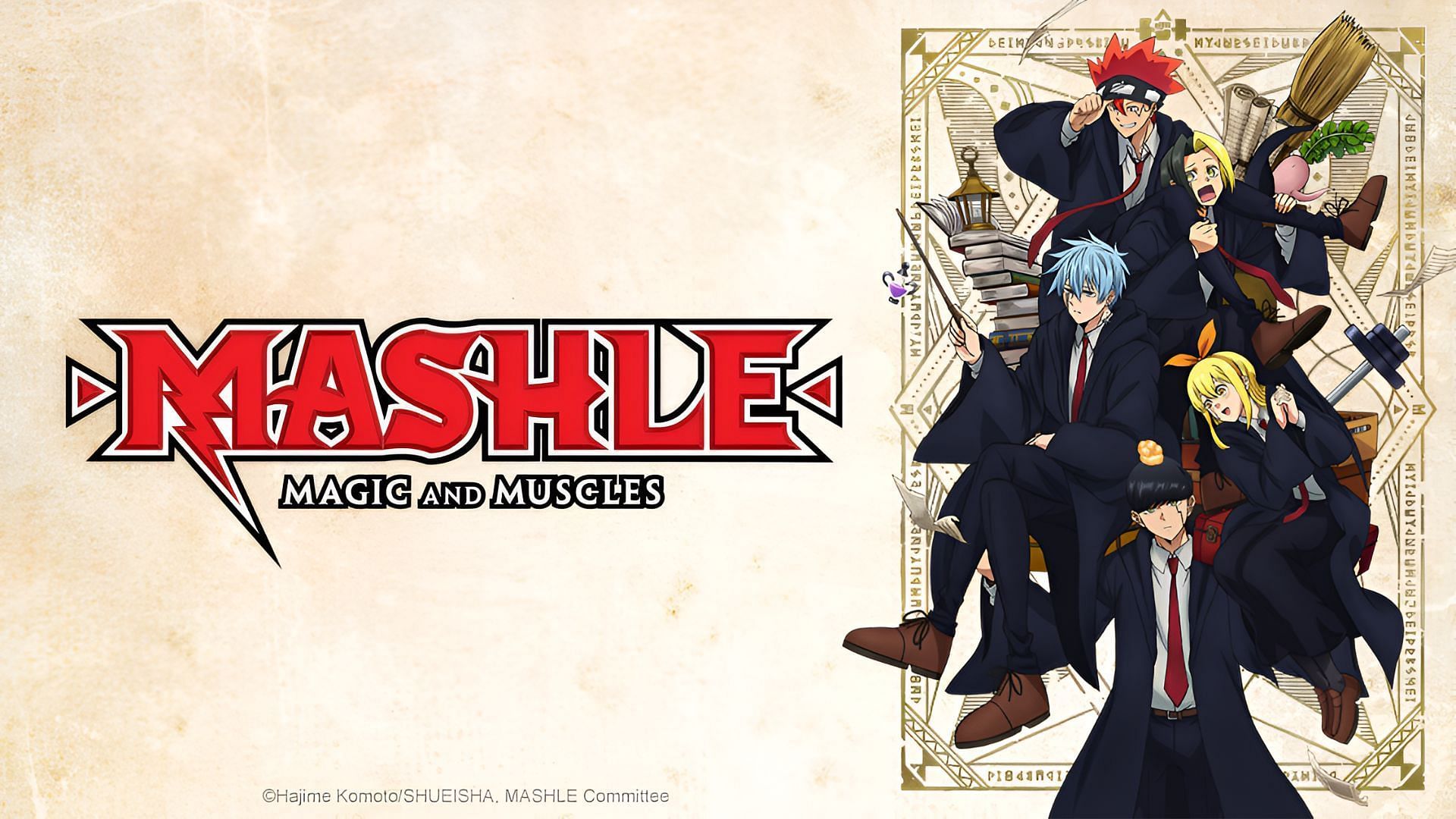 MASHLE: Magic and Muscles season 1 set to premiere in Tamil and Telugu (Image via A-1 Pictures)