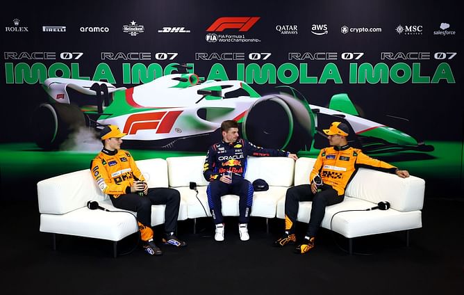 What is the starting grid for the 2024 F1 Imola Grand Prix?