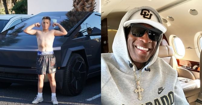 Baby Gronk claims to have zeroed in on Colorado Buffaloes, after ‘long conversation’ with Coach Prime
