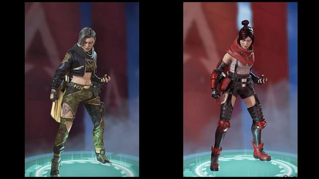 All Wraith skins in Apex Legends